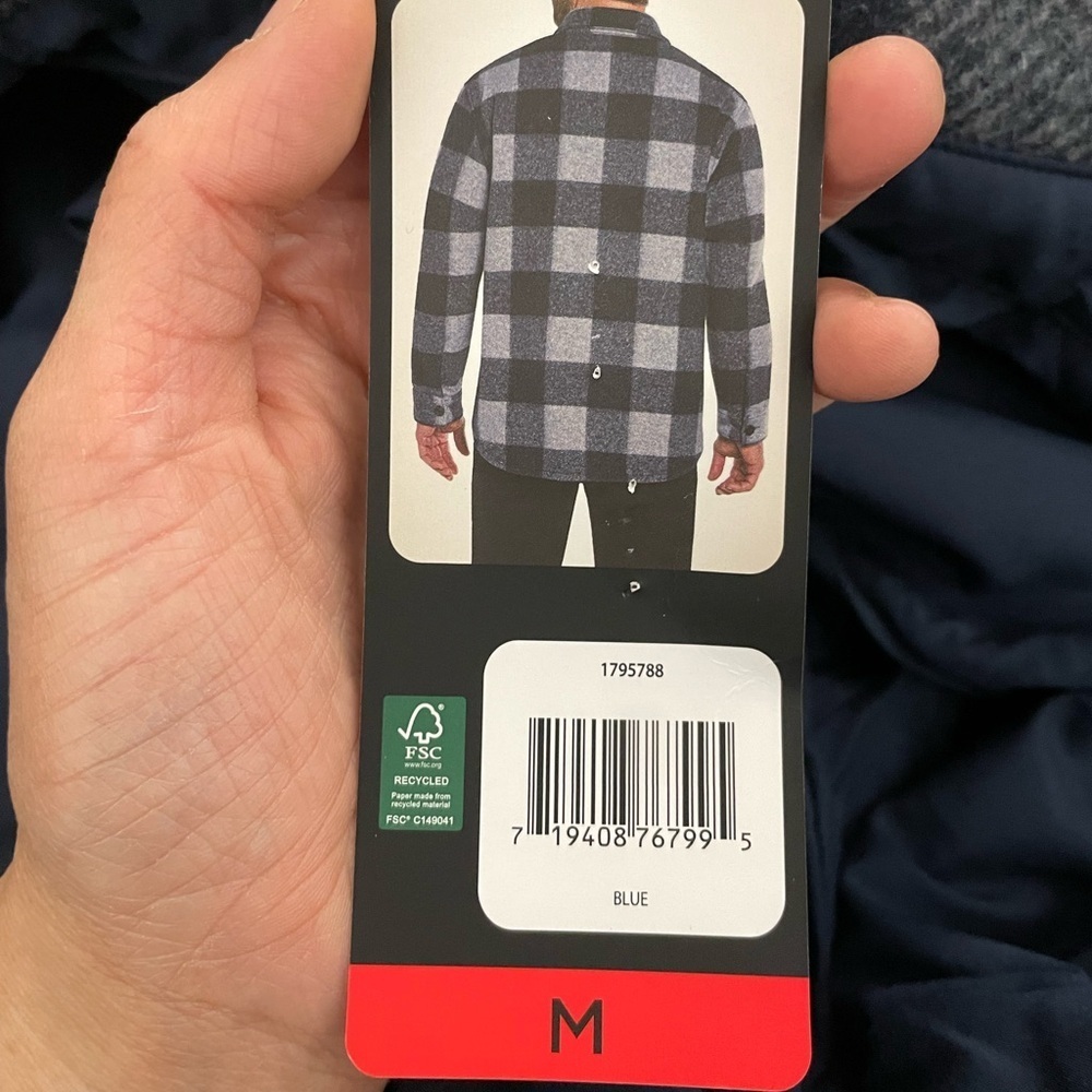 Banana Republic Men's Heritage Shirt Jacket, Blue NEW with tags - Picture 8 of 11